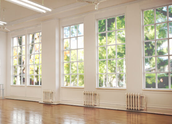 Elementos de ventanas cristal fijo