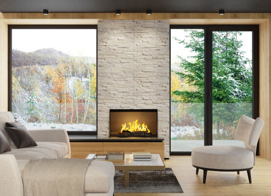 Puertas balconeras de aluminio