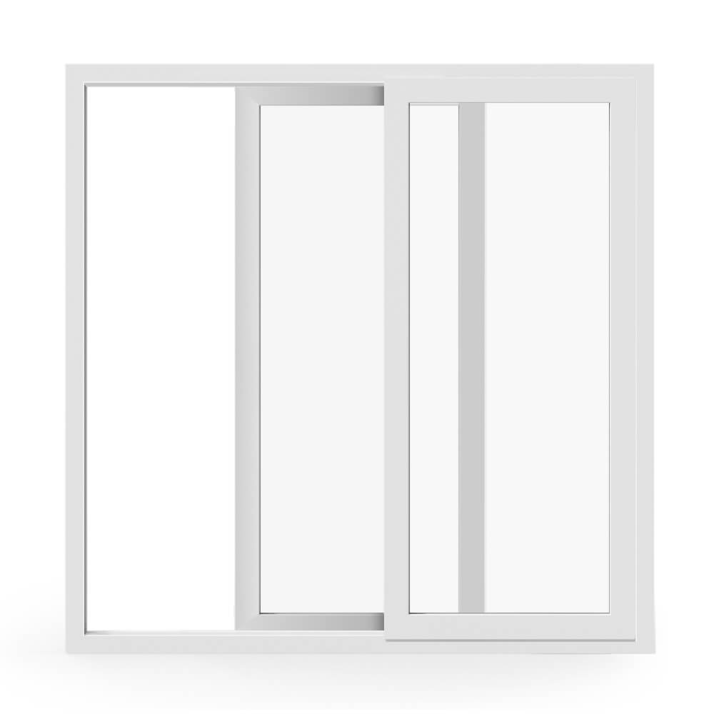 Balconera corredera en PVC 200X200 cm exterior