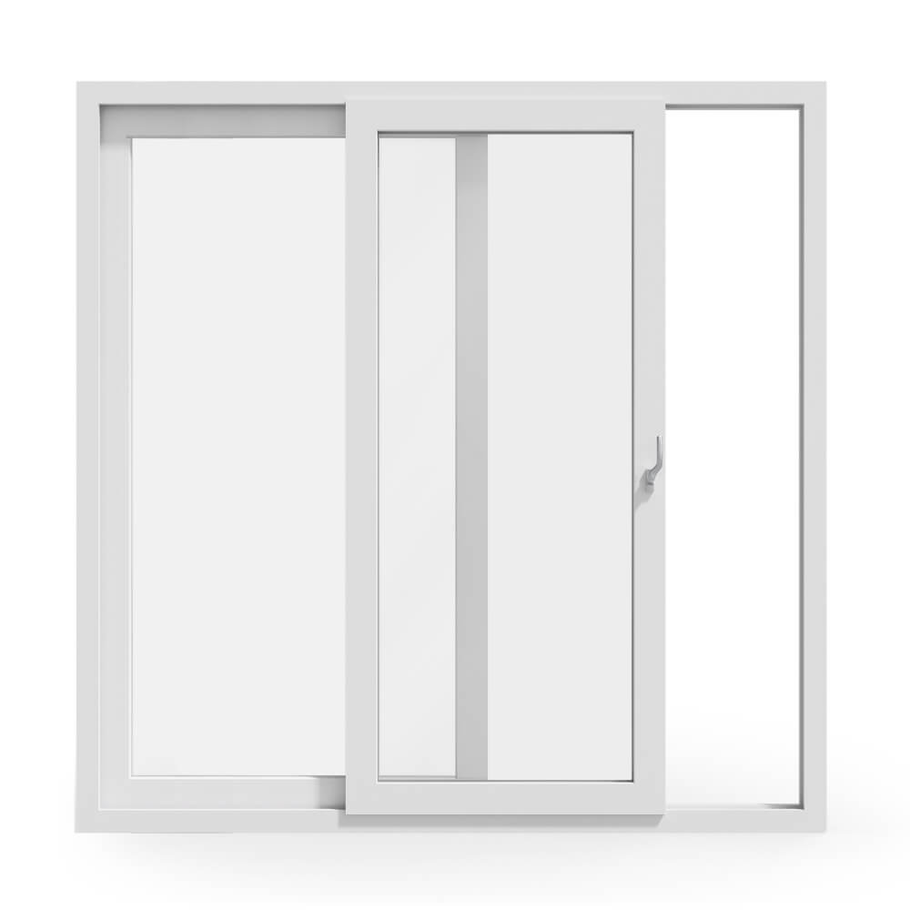 Balconera corredera en PVC 200X200 cm interior