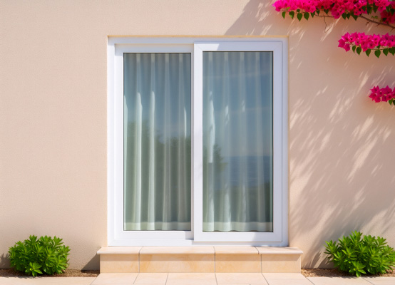 Balconera corredera con 2 hojas