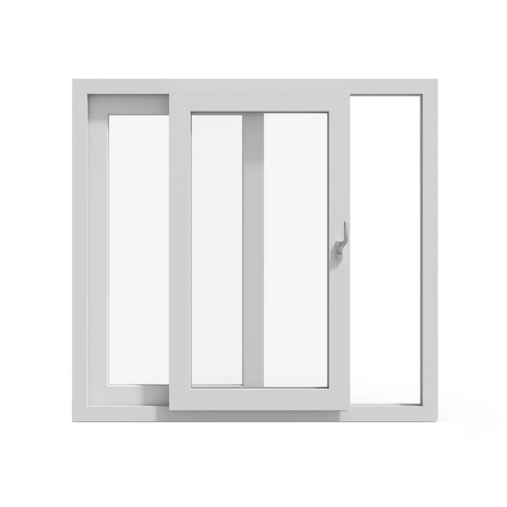 Ventana corredera en color blanco interior