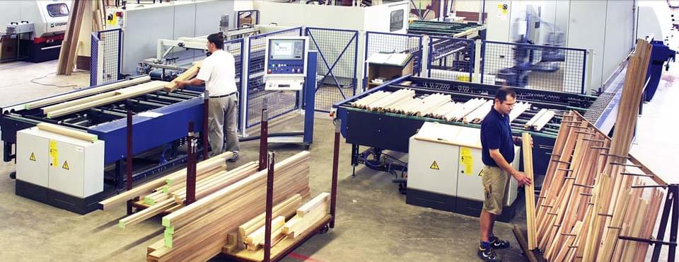 Nuestra producción de ventanas de madera