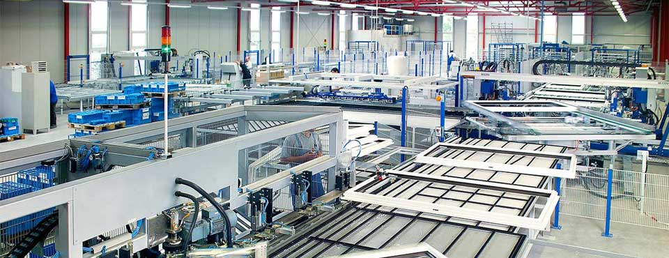 Nuestra producción de ventanas de PVC, la más moderna de Europa