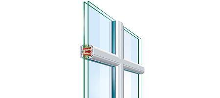 Acristalamiento divisorio - ventana de PVC