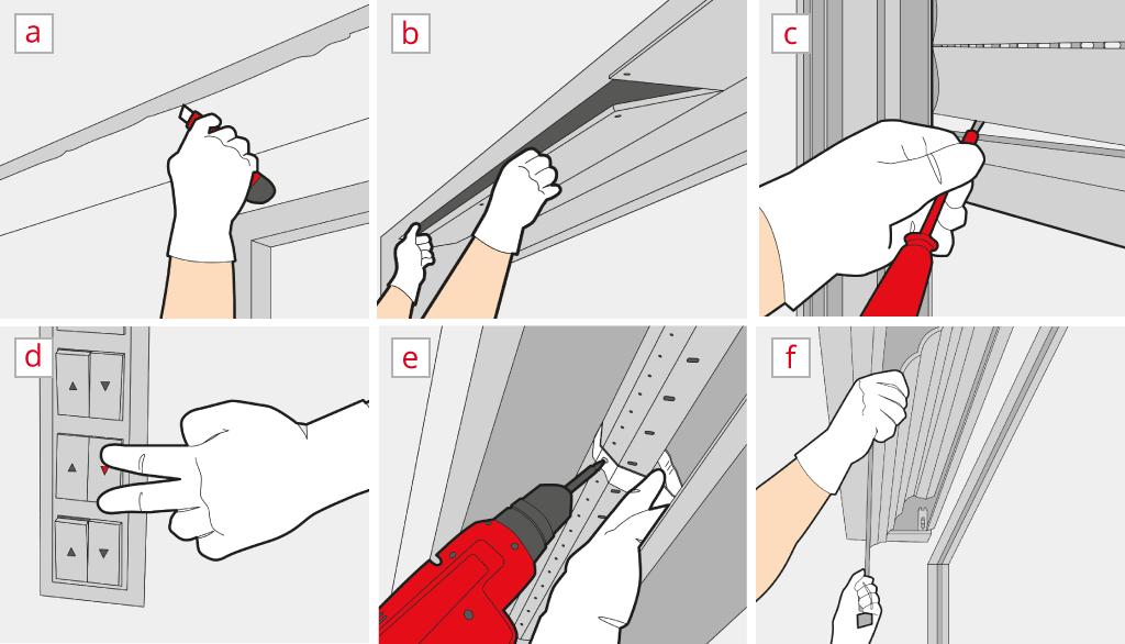 Cómo quitar una persiana enrollable