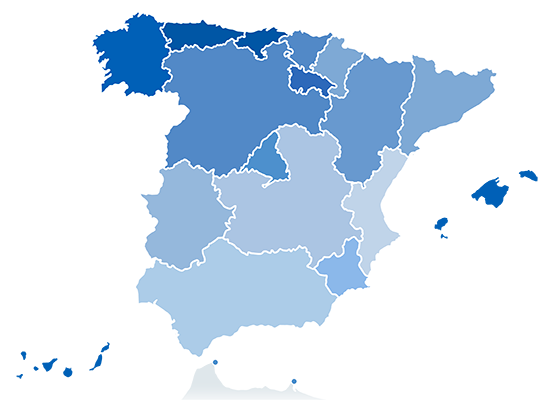 Mapa nacional de España