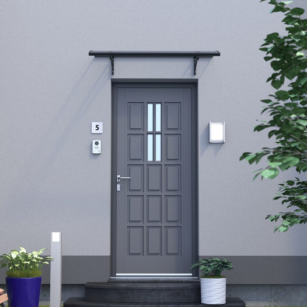 Marquesina Alicante instalada frente