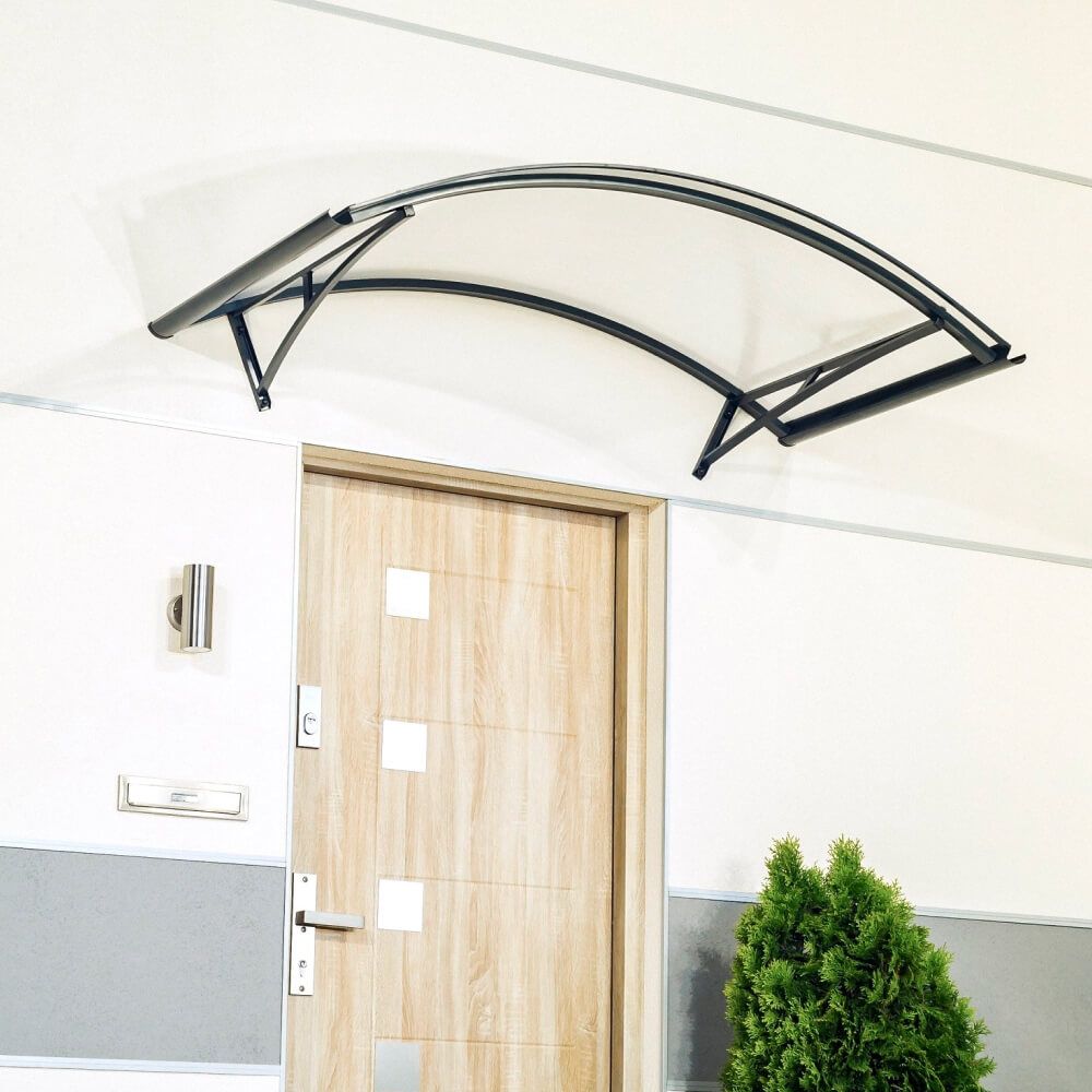 Marquesina Bilbao instalada fachada