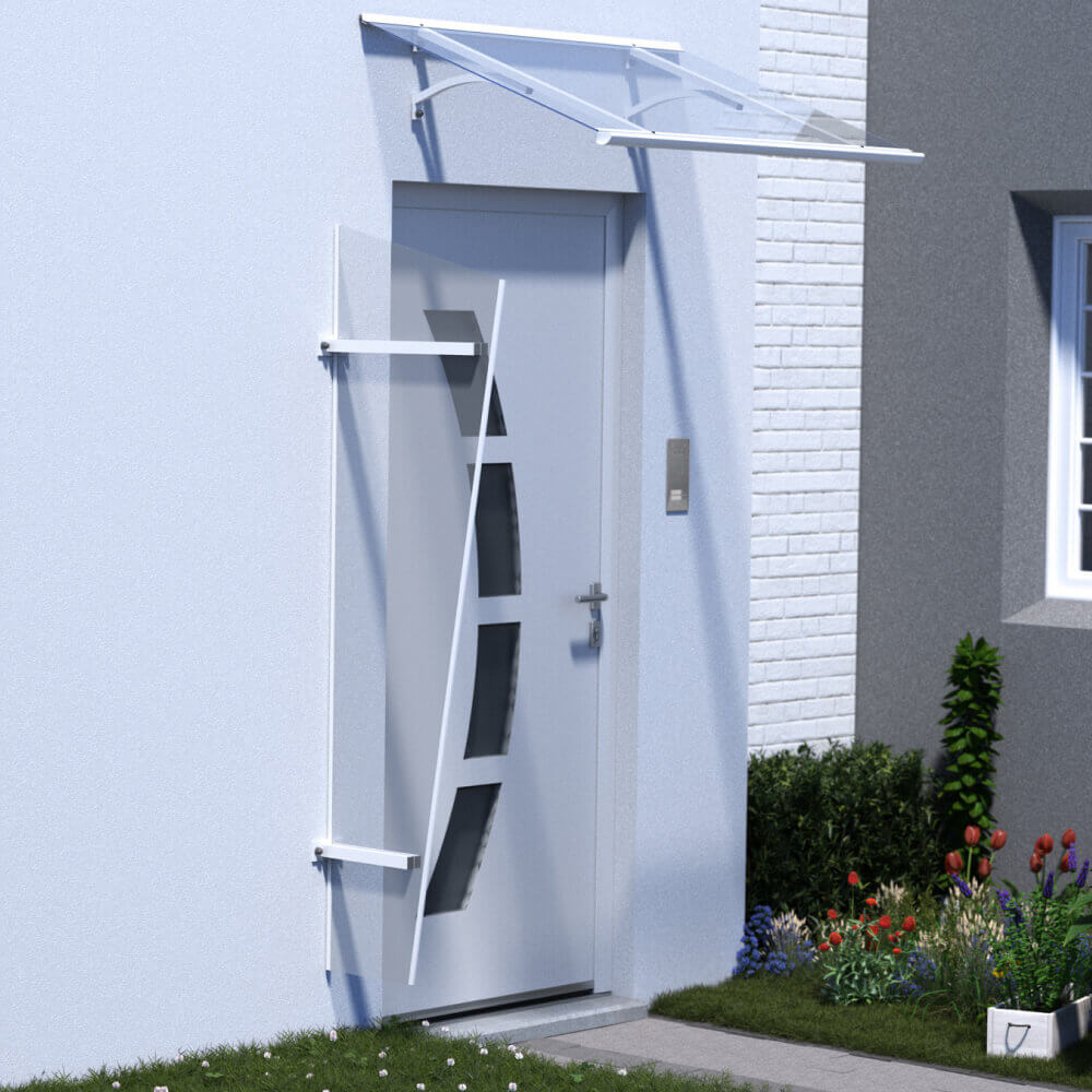 Panel lateral Algeciras con marquesina blanca