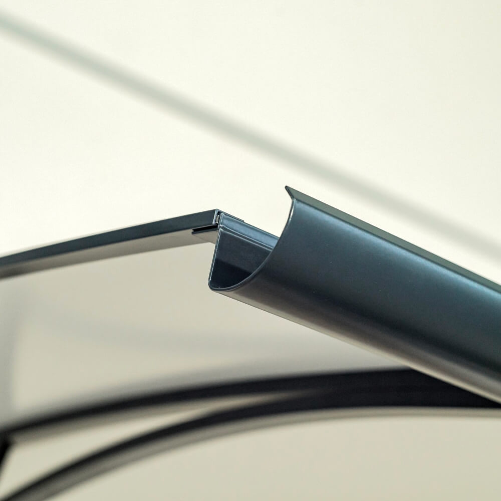 Marquesina Gijón - canaleta