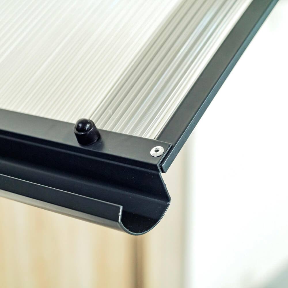 Marquesina Málaga canaleta