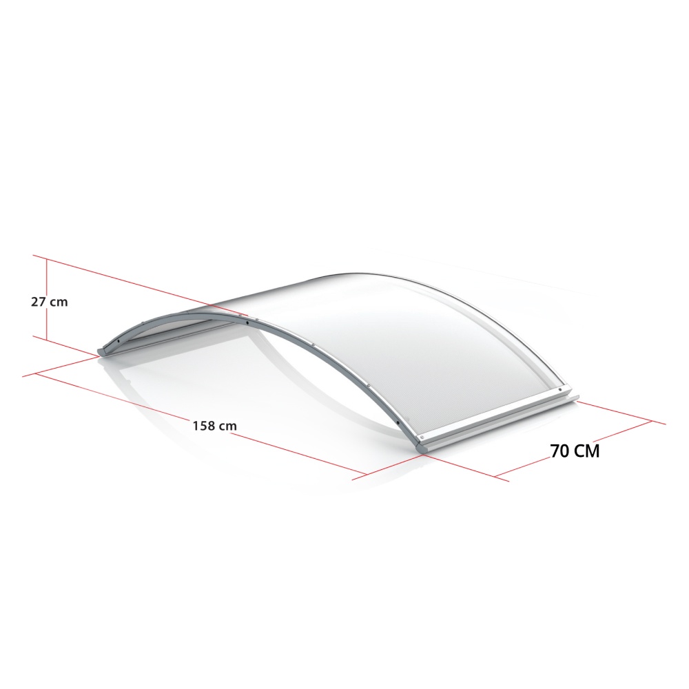 Marquesina Málaga dimensiones
