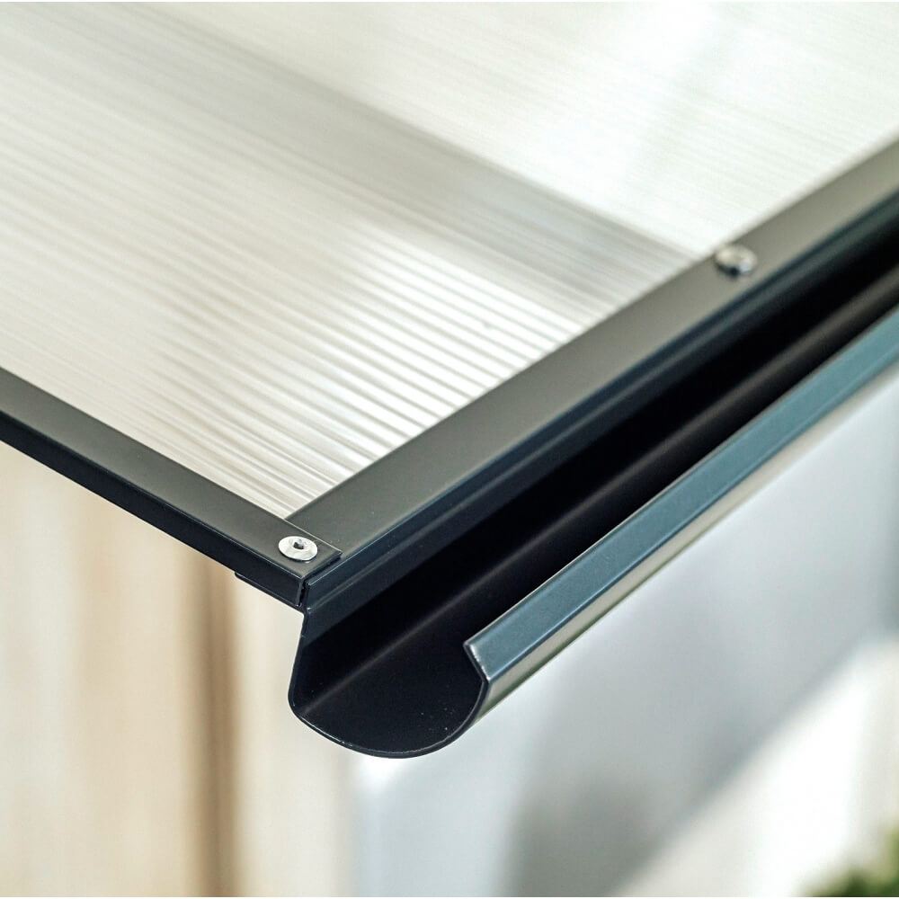 Marquesina Palma detalle canaleta