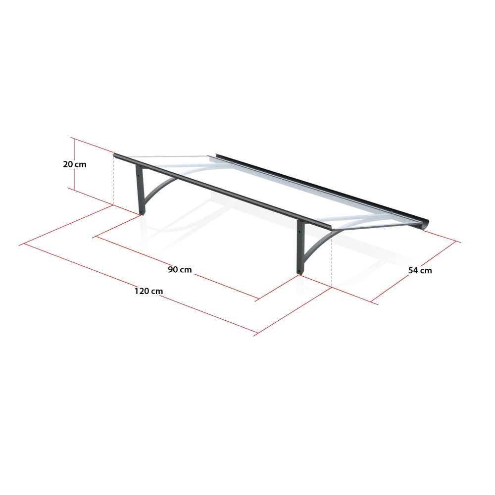 Marquesina Sevilla dimensiones 120