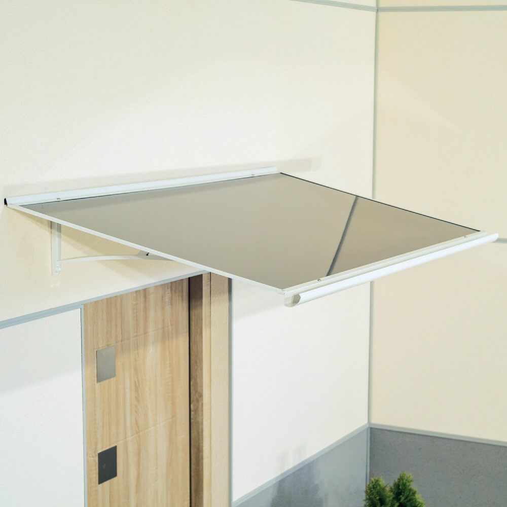 Marquesina Vigo - instalada color blanco