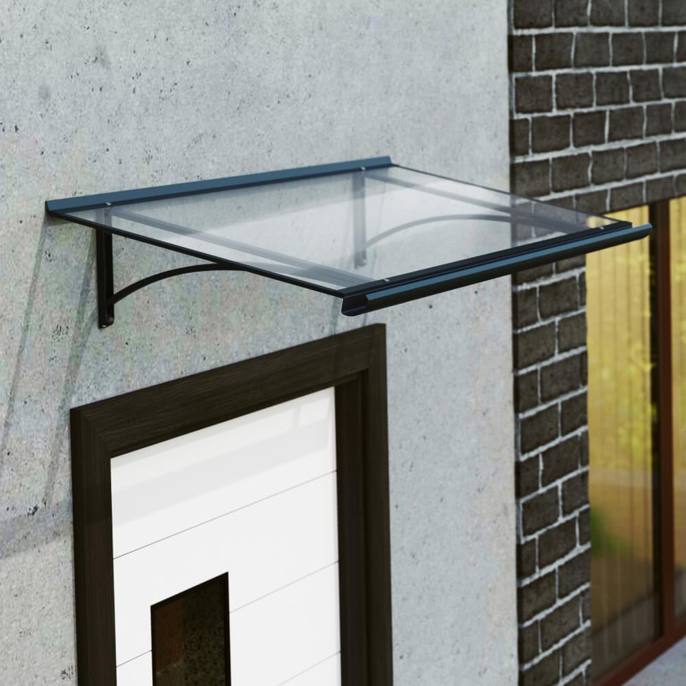 Marquesina Zaragoza instalada frontal