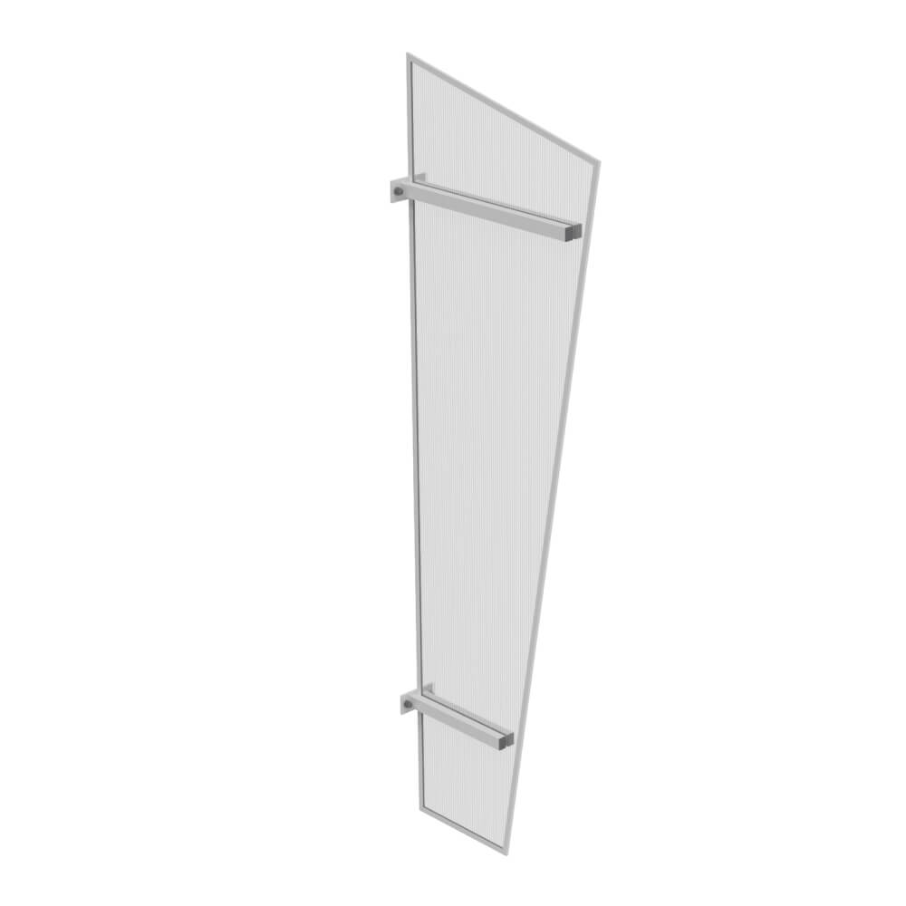 Panel lateral Tarragona color plata