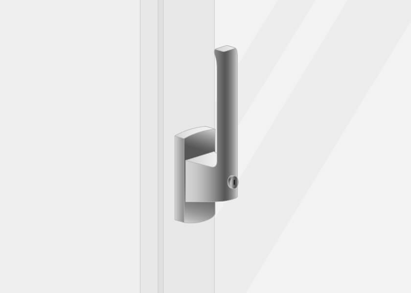 Manillas para puertas correderas elevables de aluminio
