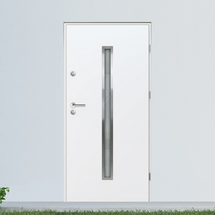Puerta trasera Écija en blanco