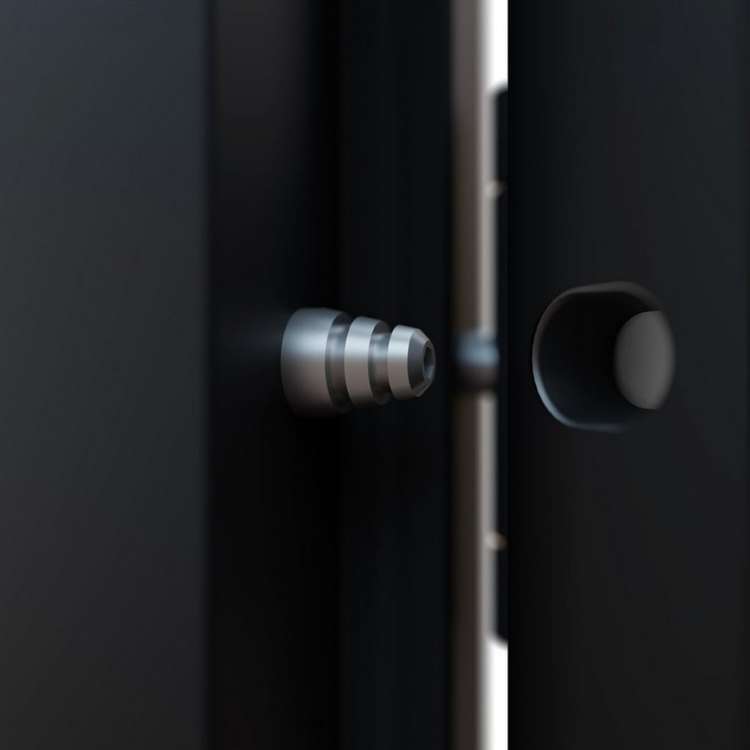 Bisagra de tres pernos para puerta trasera