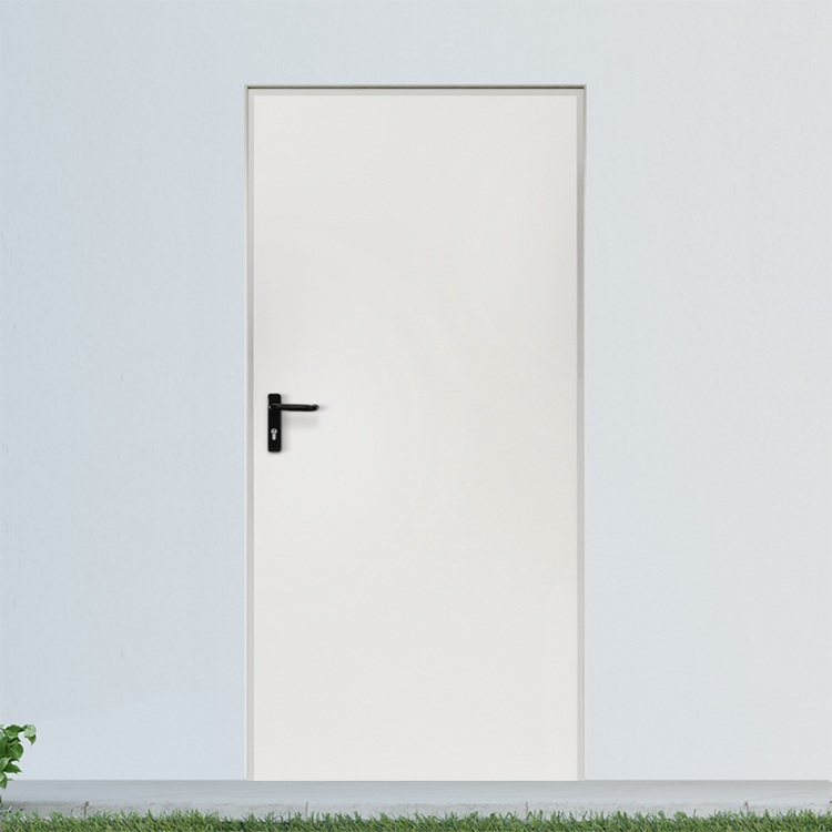 Puerta multiusos de acero Teruel en blanco