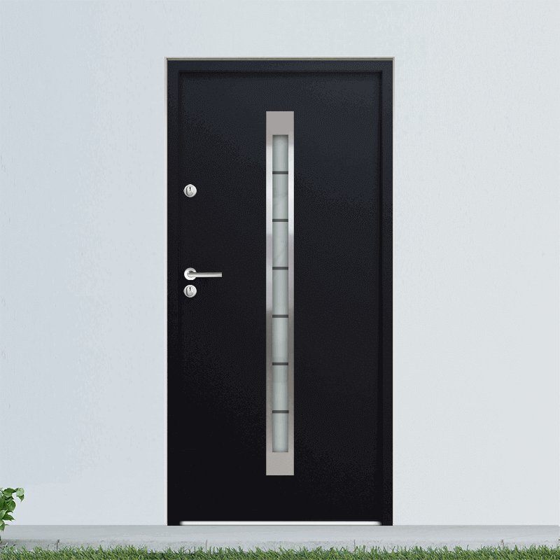 Puerta trasera Santa Pola, muestra de instalación