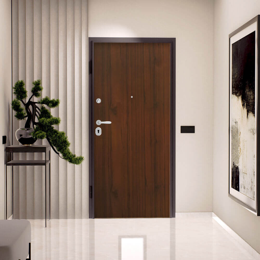 Puerta acorazada modelo Benidorm interior