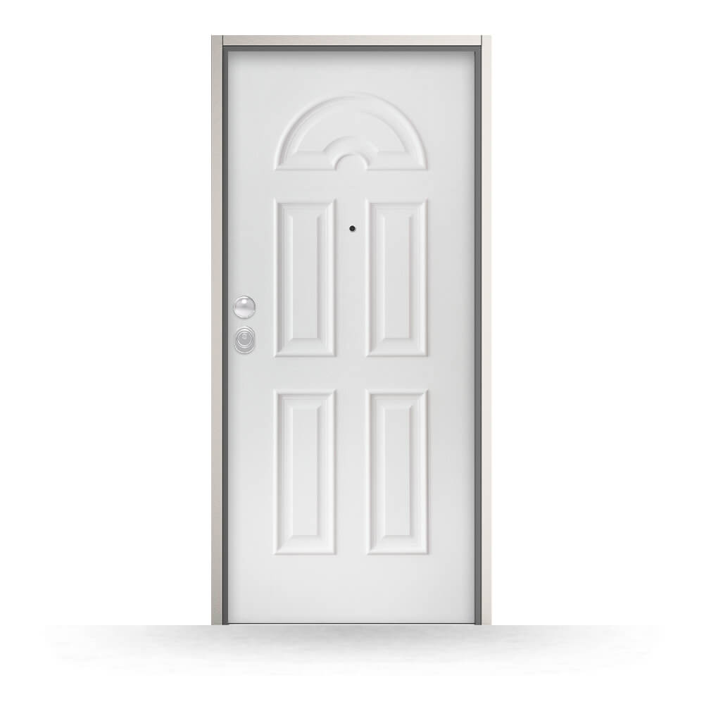 Puerta acorazada modelo Ronda blanco