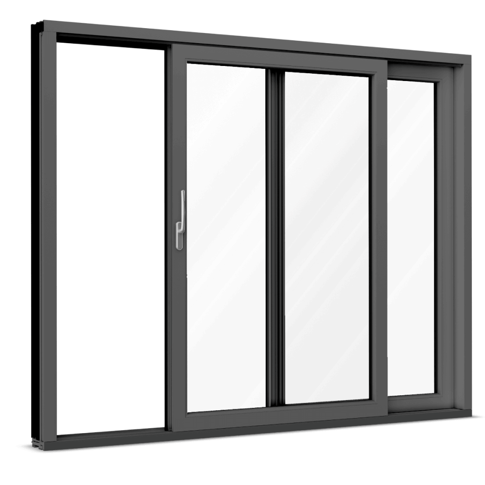 Puertas de patio de Aluminio