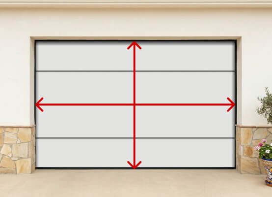 Puertas de garaje dimensiones