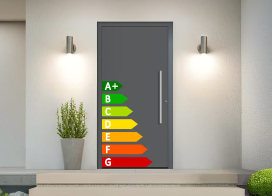 puerta de entrada de aluminio opciones eficientes