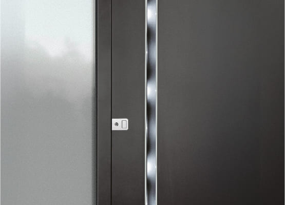 puerta de entrada de aluminio opciones de manillas
