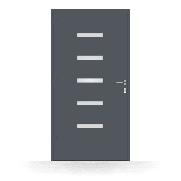 Puerta de entrada de aluminio Granada