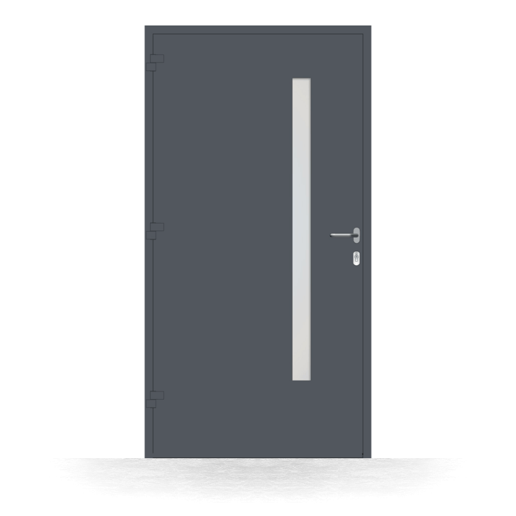 Puerta de entrada de aluminio Jerez de la Frontera