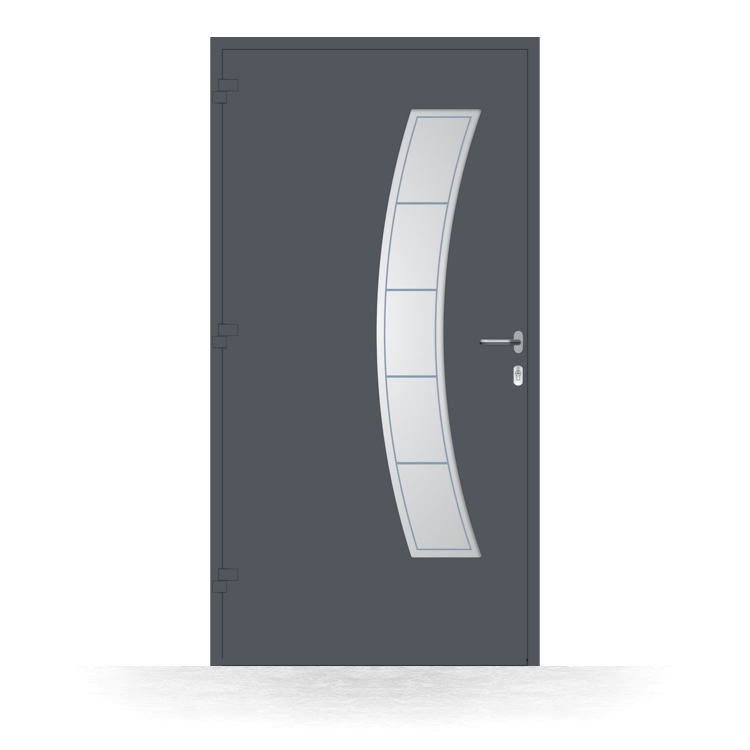 Puerta de entrada de aluminio Pamplona