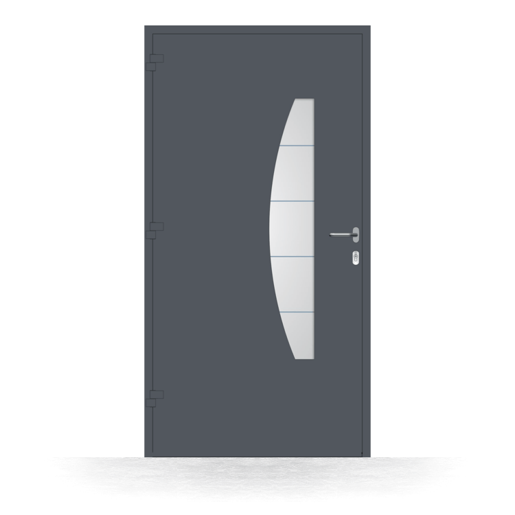 Puerta de entrada de aluminio Tarrasa