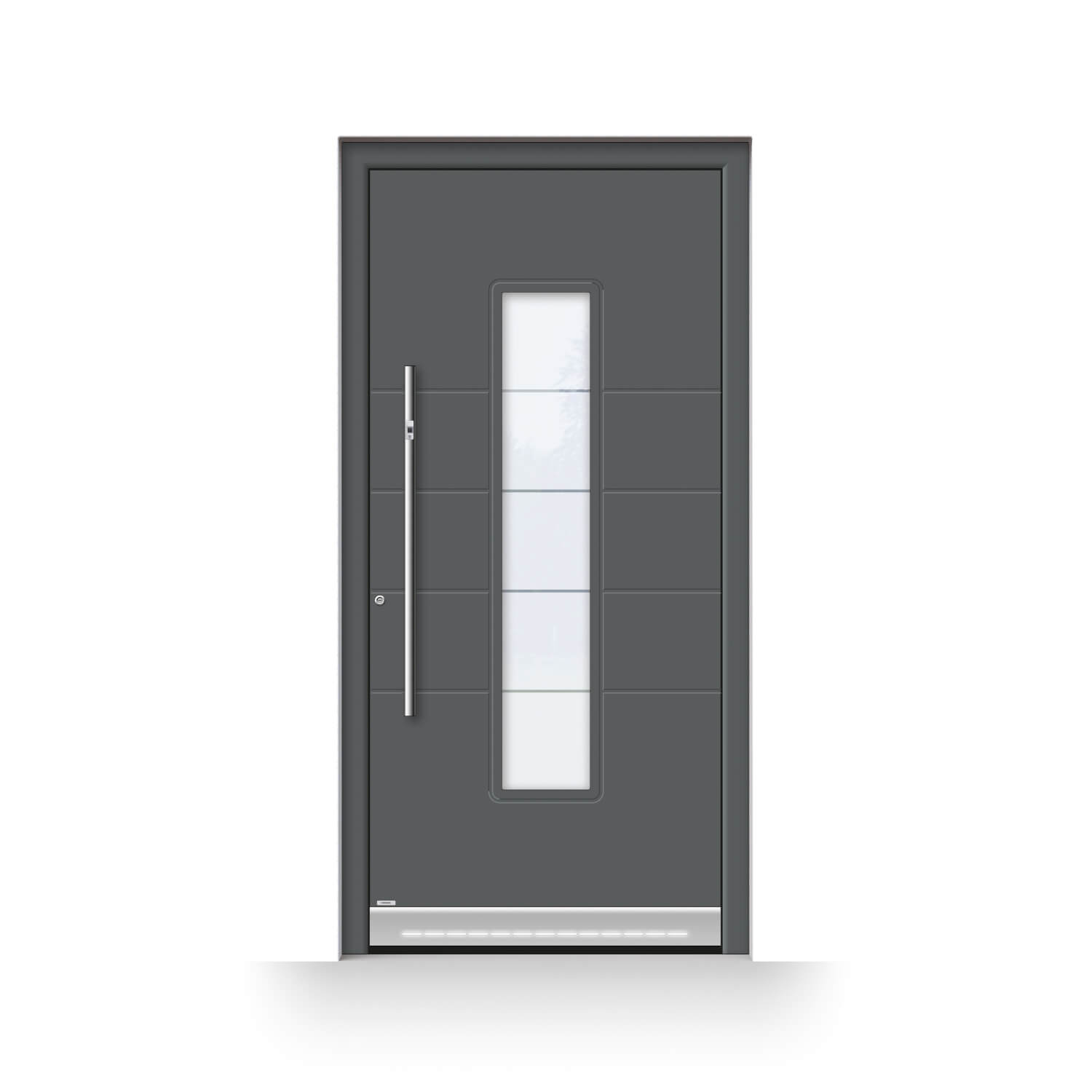 Puerta de entrada modelo Vitoria con iluminación LED
