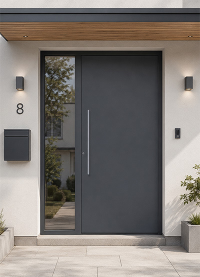 Configurador puerta de entrada Schüco 