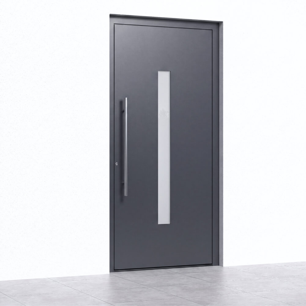 Instalación de la puerta de entrada Schüco Almería