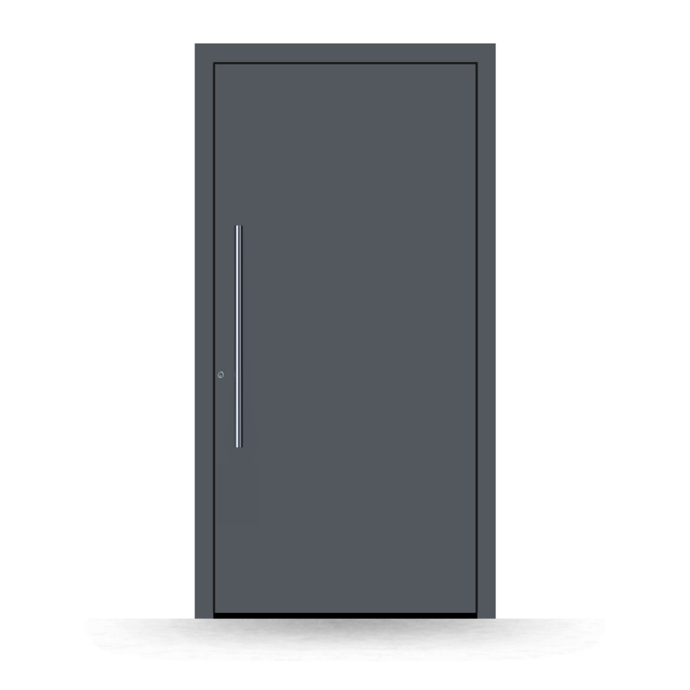 Puerta de entrada Schüco de aluminio Cádiz