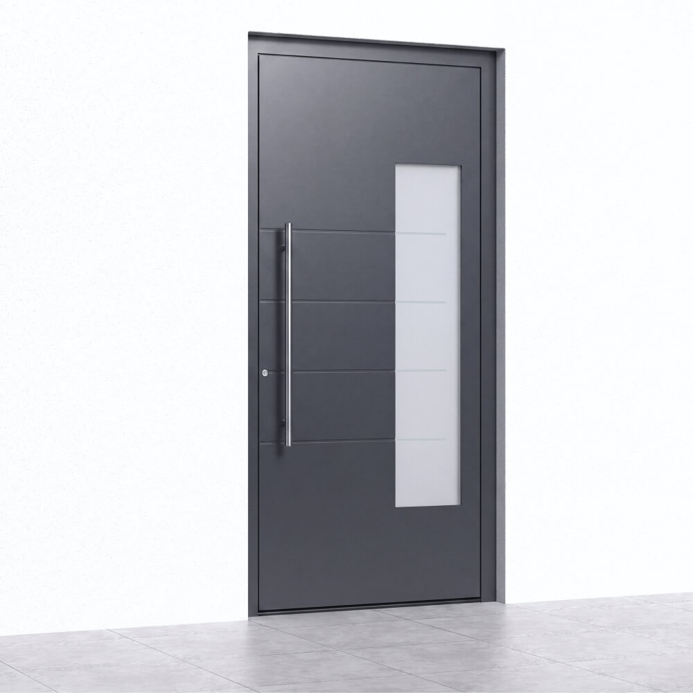 Instalación de la puerta de entrada Schüco Castellón
