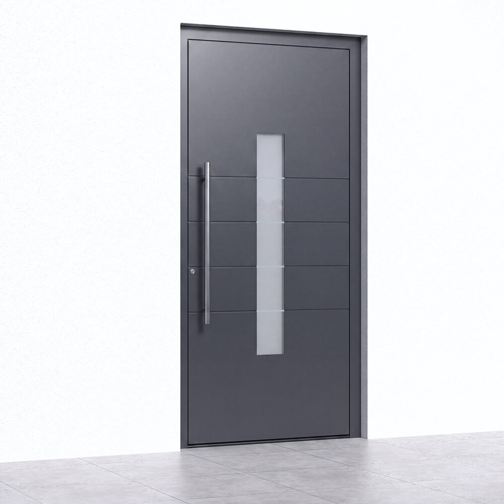 Instalación de la puerta de entrada Schüco Elche