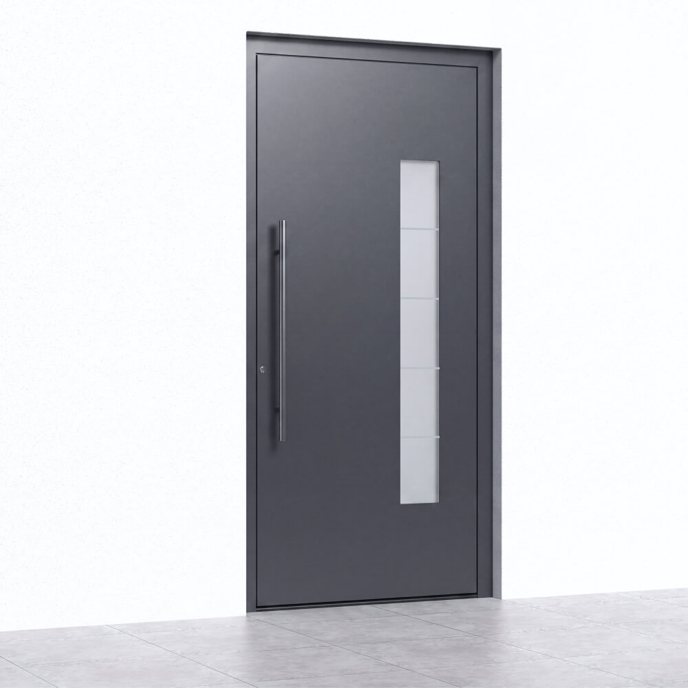 Instalación de la puerta de entrada Schüco León