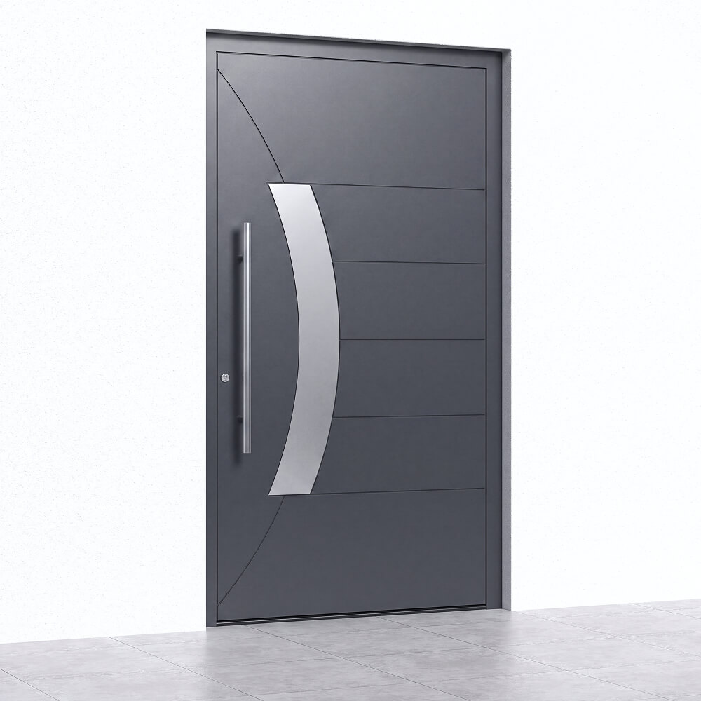 Instalación de la puerta de entrada Schüco Reus