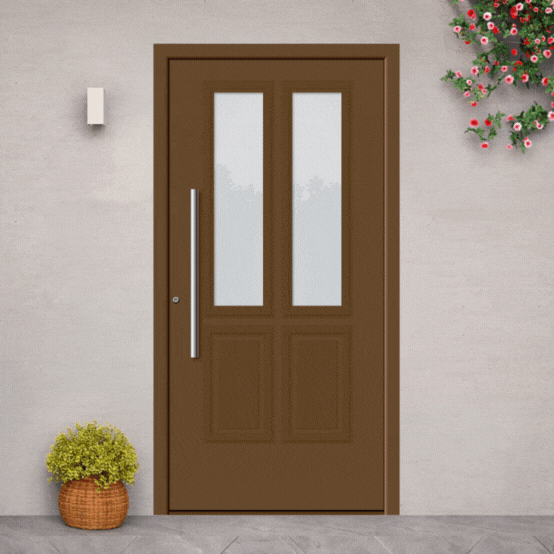 Puertas de entrada colores y diseños