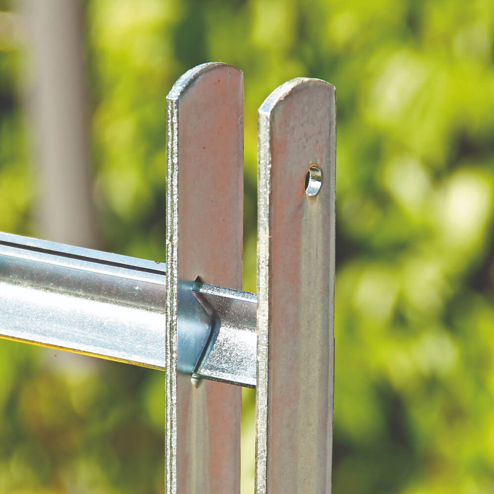 Reja para ventana Madrid escuadra de montaje para marco