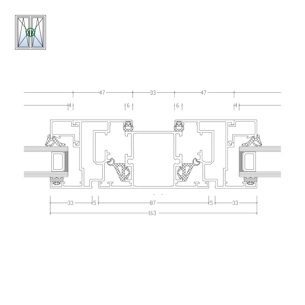 COR 2000: poste de 87 mm