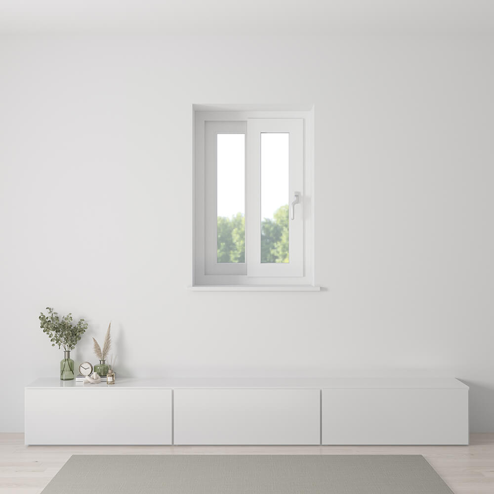 Ventana corredera 80x120 cm interior