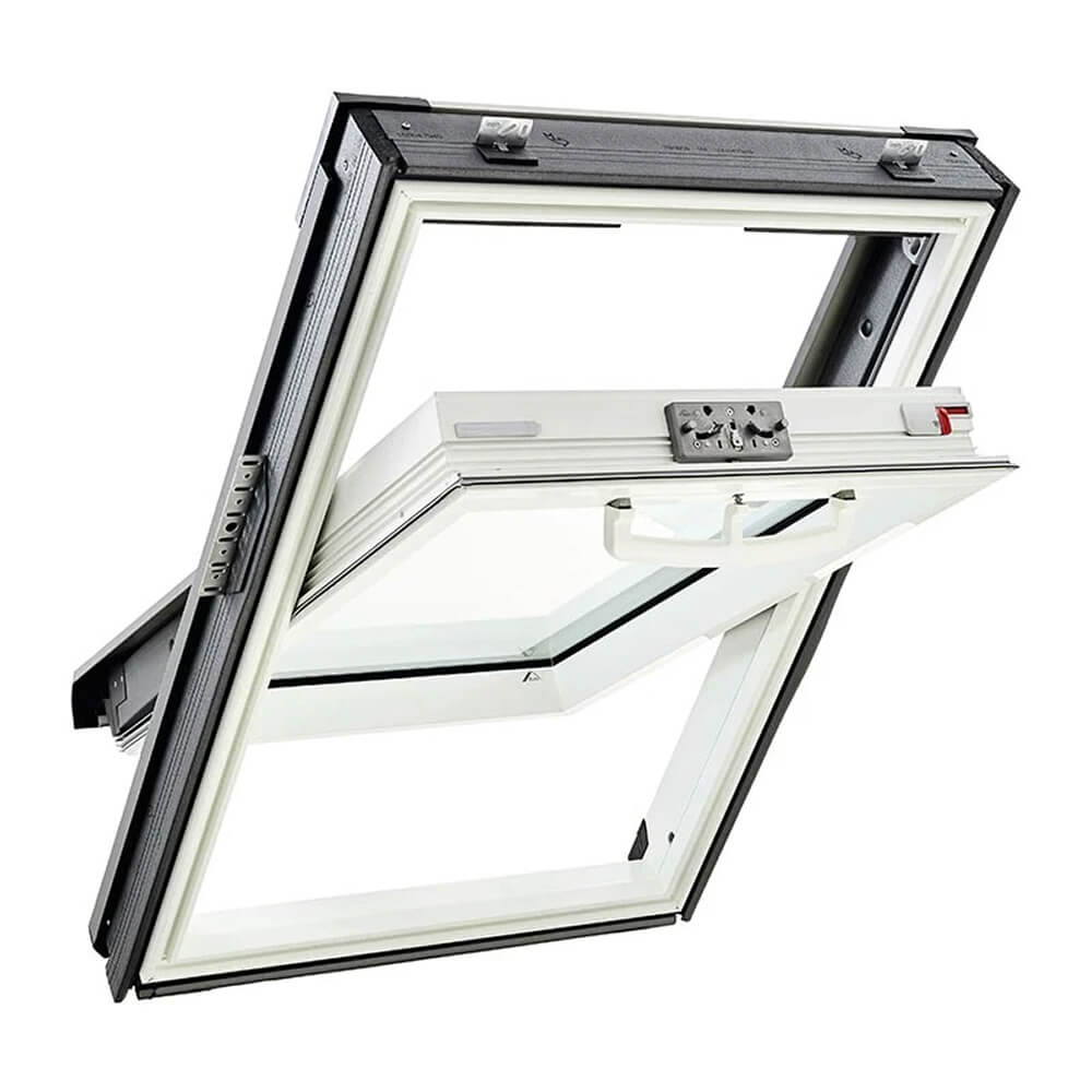 Ventana Roto Q4 de PVC con apertura tipo hoja oscilante